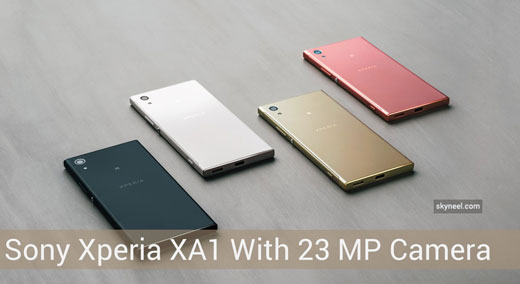 Sony Xperia XA1 With 23 MP Camera