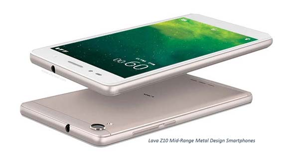 Lava launches Lava Z10 Mid-Range Metal Design Smartphones, 4G VoLTE at Rs. 11,500