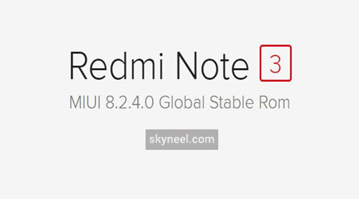 Redmi Note 3 Software New Xiaomi Redmi Note 3 MIUI 8.2.4.0 Global Stable Rom