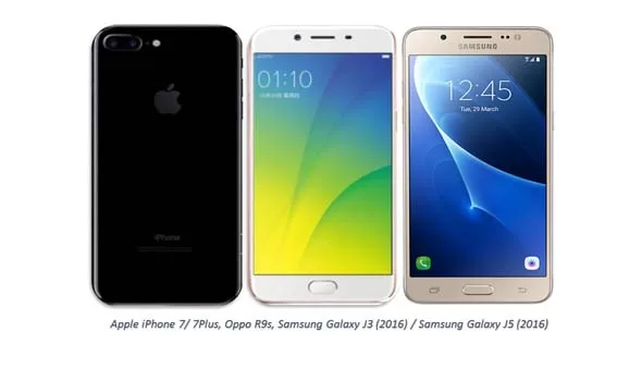 World's top 5 highest-selling Smartphones in Quarter First 2017 World's top 5 highest-selling Smartphones in Quarter First 2017