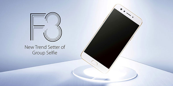 Oppo F3 Launched in Indian Market at Rs. 19,999