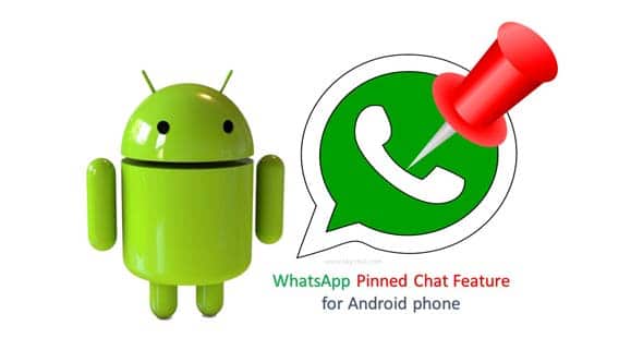 WhatsApp Pinned Chat Feature for Android phone