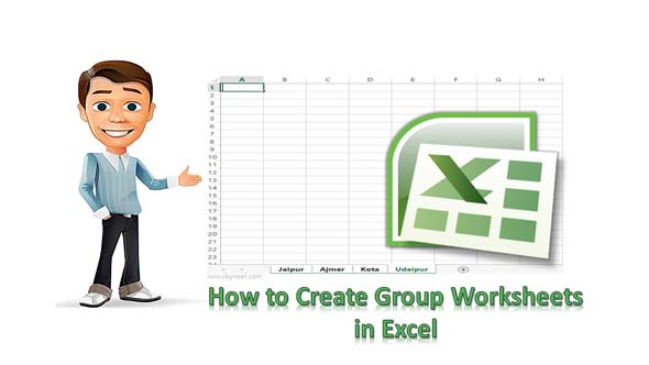 How To Create Group Worksheets In Excel