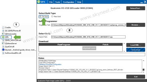 Qualcomm Flash Image Loader (QFIL) tool 1