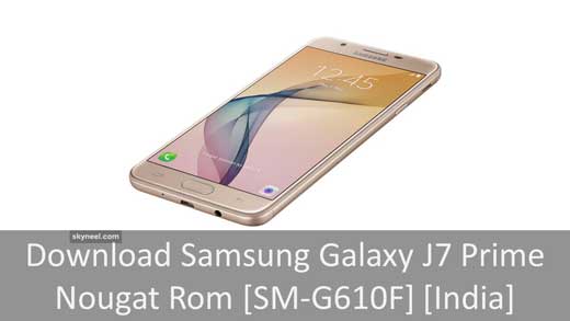 samsung j7 prime ram and rom