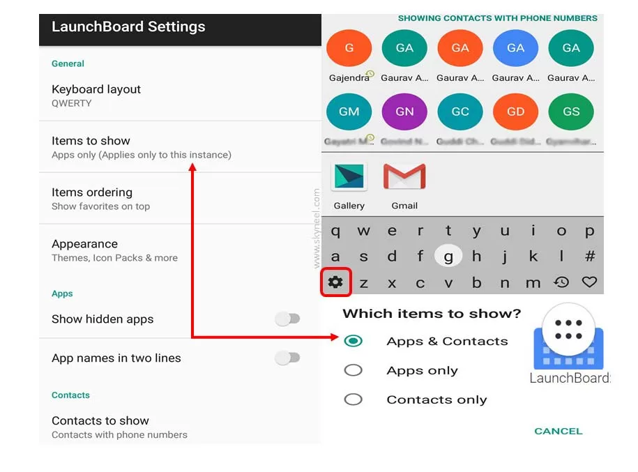 Quickly Launch apps and contacts with LaunchBoard Quickly Launch apps and contacts with LaunchBoard