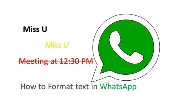 How to Format text in WhatsApp How to Format text in WhatsApp