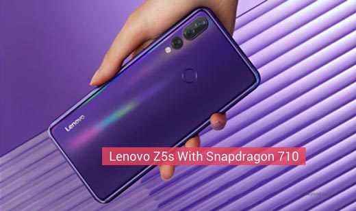Lenovo Z5s With Snapdragon 710