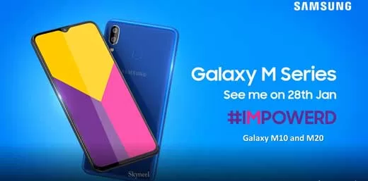 Samsung Smartphone Company will launch - Galaxy M10 and M20 in India Samsung Smartphone Company will launch - Galaxy M10 and M20 in India