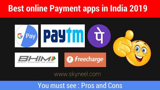 5 Best Online Payment Apps in India 2019