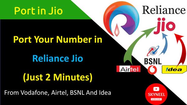 Port Your Number in Reliance Jio