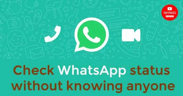 check WhatsApp status without knowing anyone