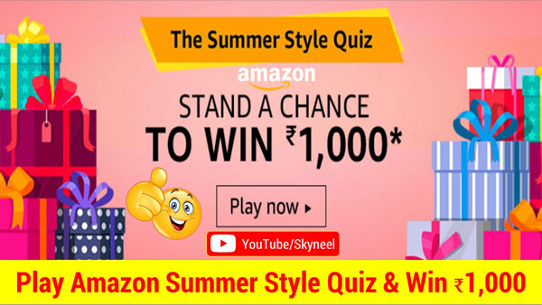 Amazon Summer Style Quiz Answers
