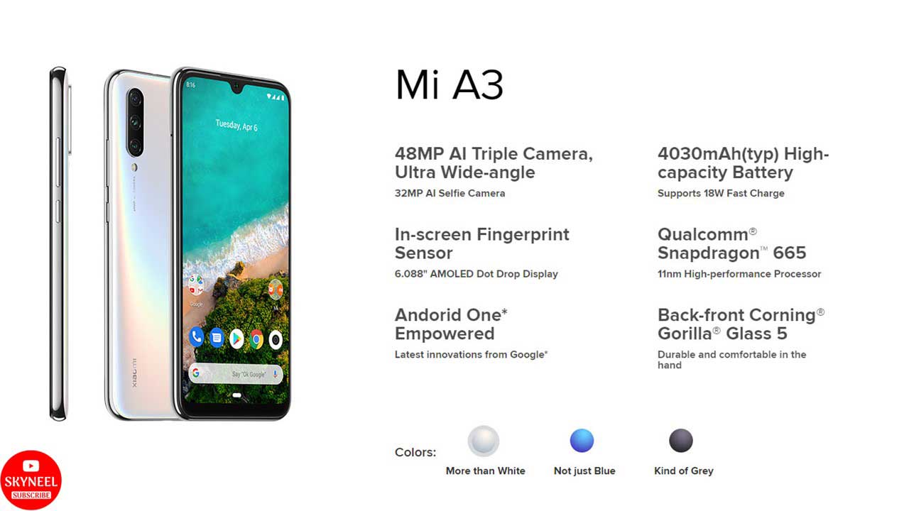 Mi A3 specification