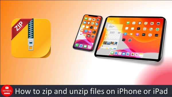 How to zip and unzip files on iPhone or iPad