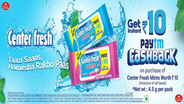 Paytm Center Fresh Offer