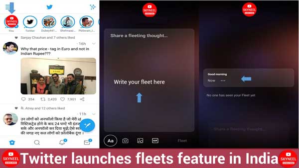 Twitter launches fleets feature in India