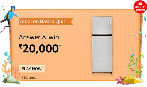 Amazon Basics Quiz Answers
