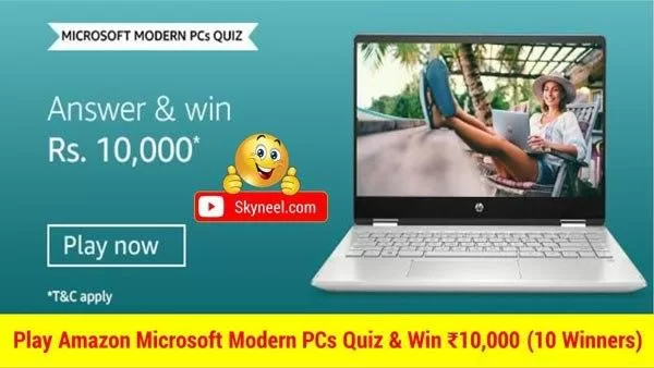Amazon Microsoft Modern Pcs Quiz Answers