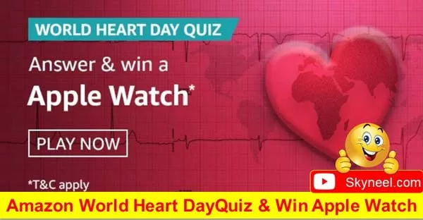 Amazon World Heart Day Quiz Answers