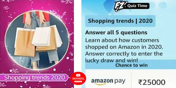 Amazon Shopping Trends Quiz Answers