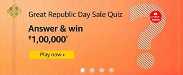 Amazon Great Republic Sale Quiz Answers Amazon Great Republic Sale Quiz Answers