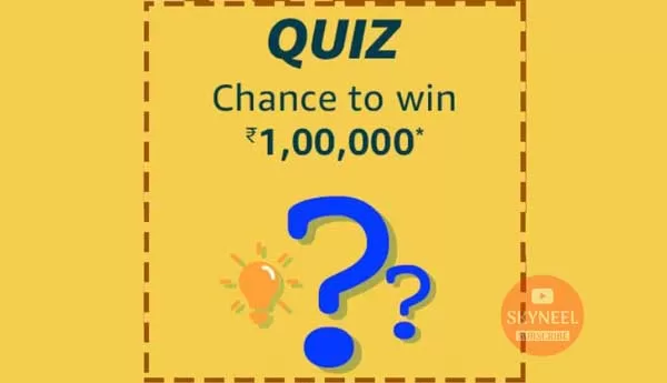 Amazon Carnival Edition Quiz Answers – Win RS. 75000 & 100000 (2 Winners) Amazon Carnival Edition Quiz Answers – Win RS. 75000 & 100000 (2 Winners)