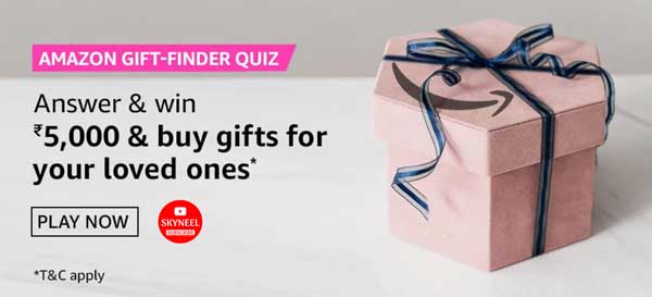 Amazon Gift Finder Quiz Answers