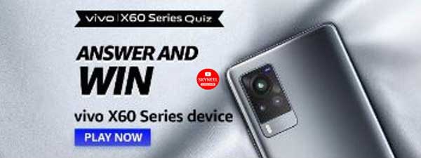 Amazon Vivo X60 Series Quiz Answers