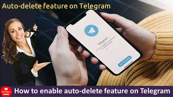 How to enable auto-delete feature on Telegram