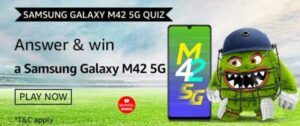 samsung galaxy m02s amazon quiz answers