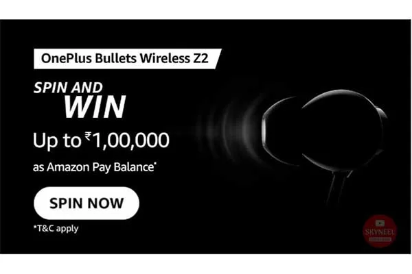 Amazon OnePlus Bullets Wireless Z2 Quiz Answers β Win βΉ10,000 (10 Winners) Amazon OnePlus Bullets Wireless Z2 Quiz Answers β Win βΉ10,000 (10 Winners)