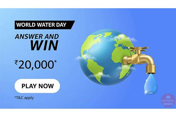 Amazon World Water Day Quiz Answers