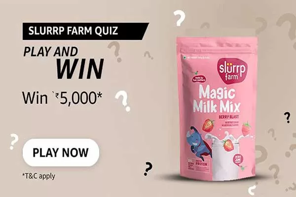 Amazon Slurrp Farm Quiz Answers