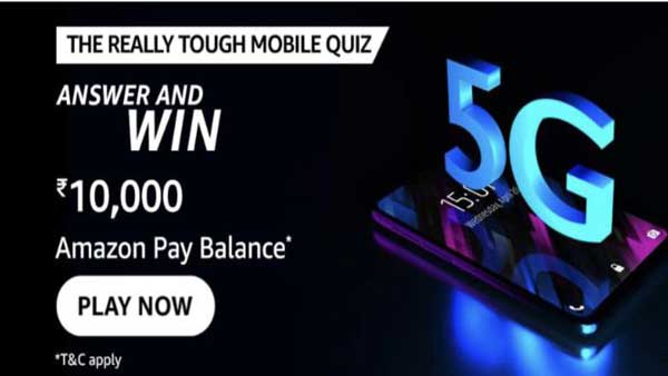 Amazon Really Tough Mobile Quiz Answers to win ₹1000 (10 Winners)