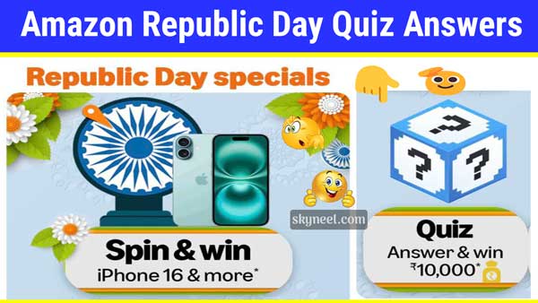 Amazon Republic Day Quiz Answers