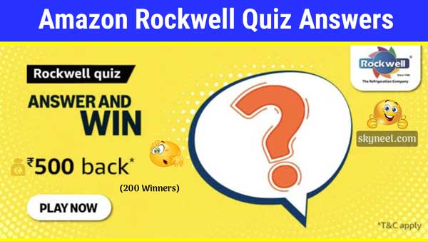 Amazon Rockwell Quiz Answers