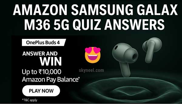 Amazon OnePlus Buds 4 Quiz Answers