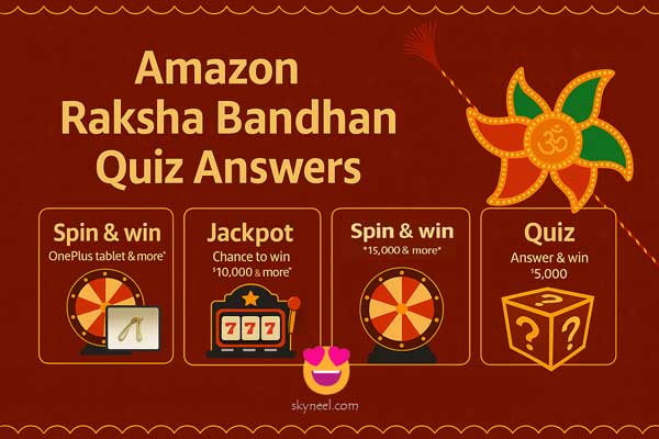 Amazon Raksha Bandhan Quiz Answers