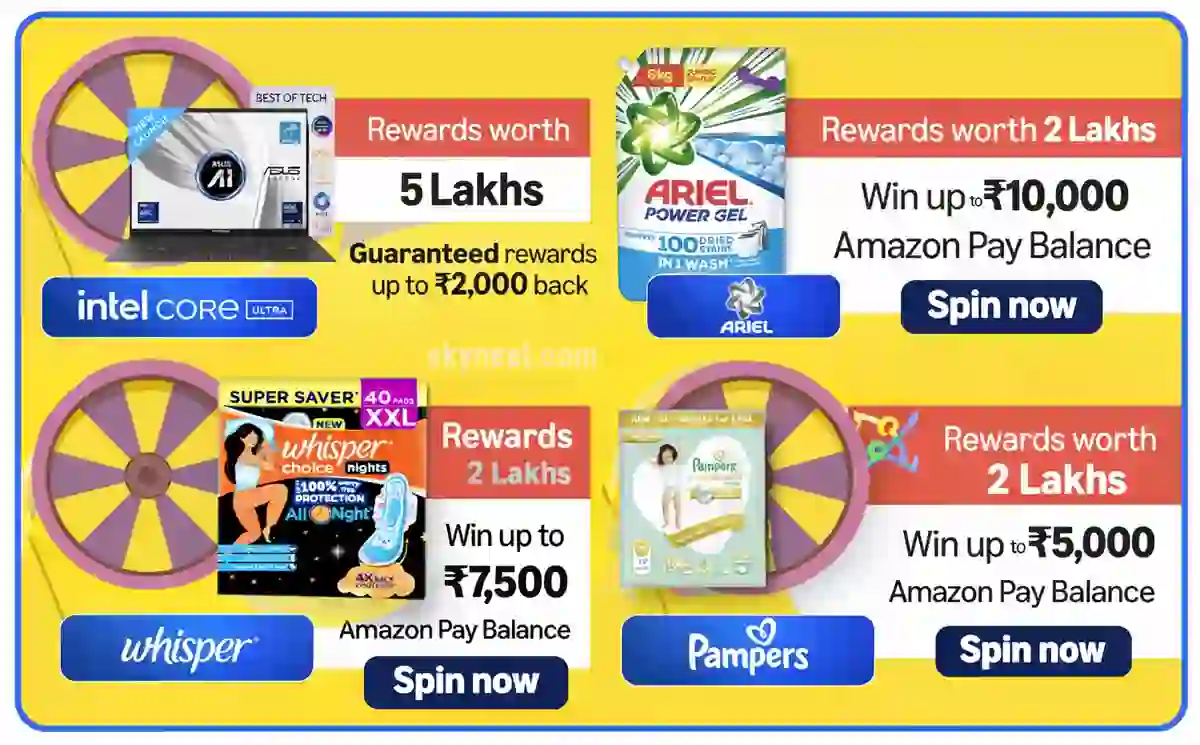 Amazon Spin and Win Quiz Answers