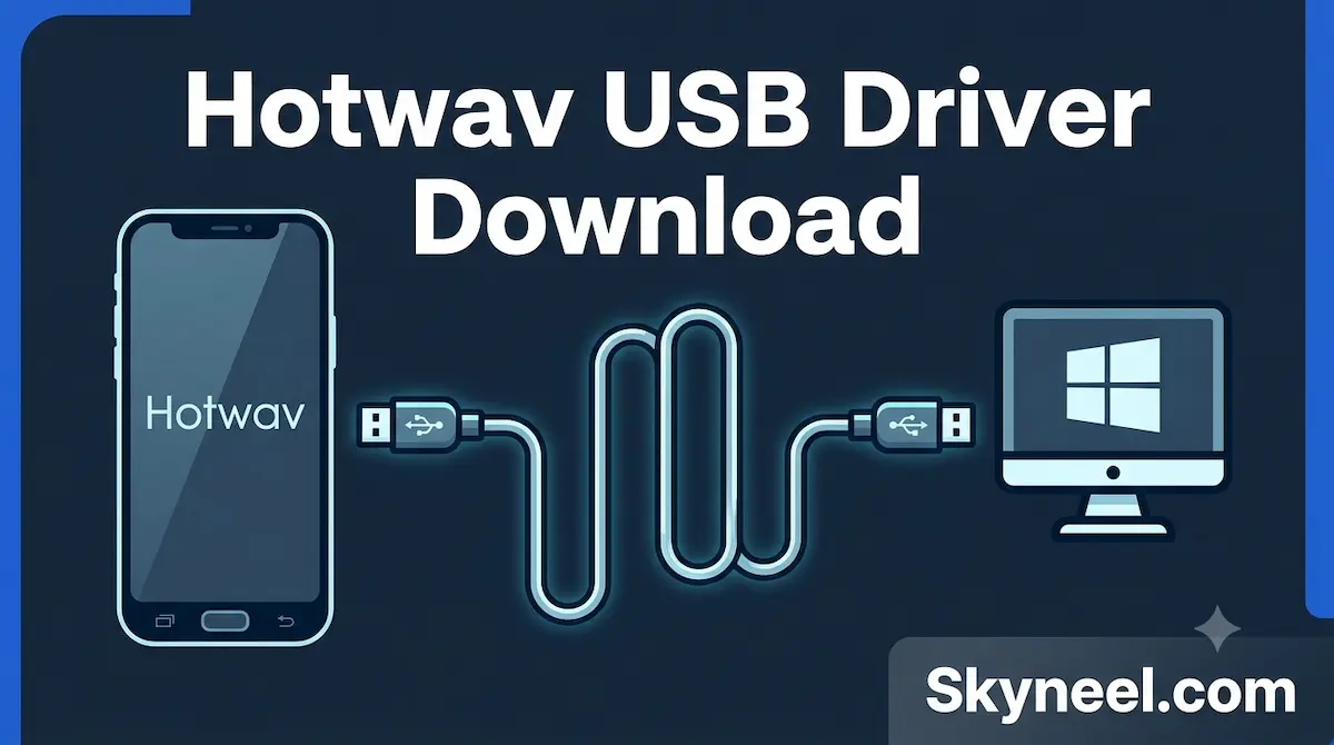 Download Hotwav USB driver (all version) with installation guide