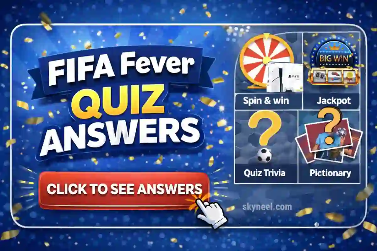 Amazon FIFA Fever Quiz Answers
