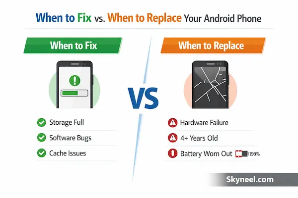When to fix or replace android phone that keeps freezing – Skyneel
