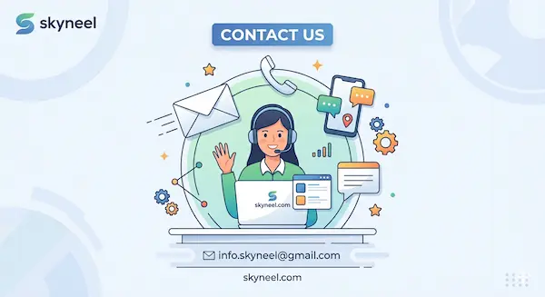 Welcome to skyneel.com, Contact us page